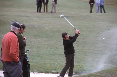 Out from a bunker