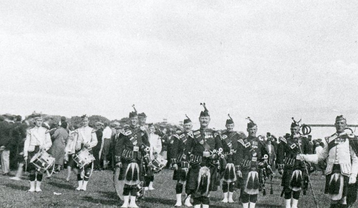 At the Dornoch Highland Games