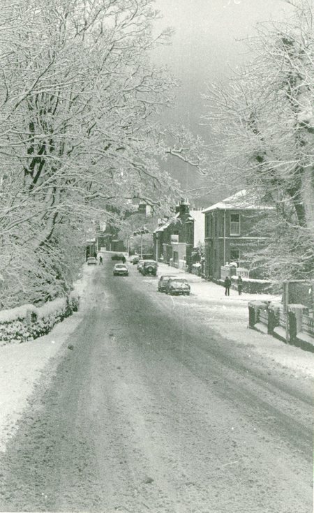 Snow in Castle Street c 1979
