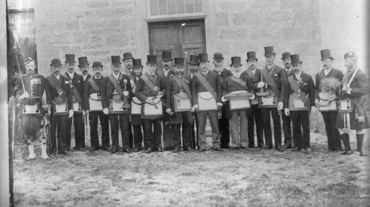 Dornoch Masons c 1920
