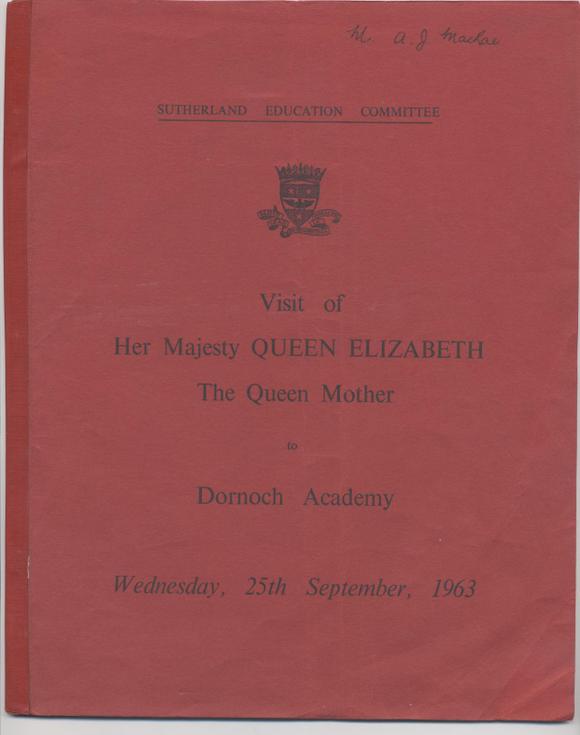 Briefing document - Opening of Dornoch Academy