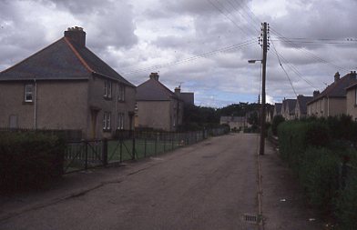 MacDonald Road looking north