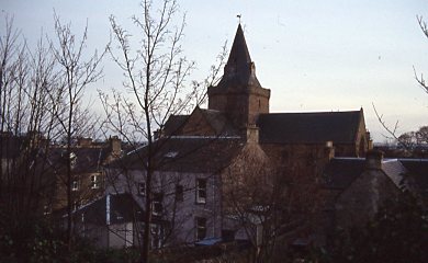 Cathedral and rear view of High Street properties
