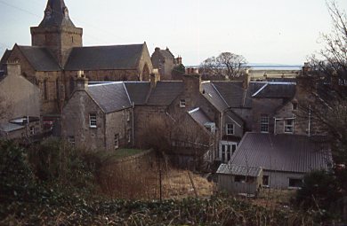 Rear view of St Gilbert's Street properties