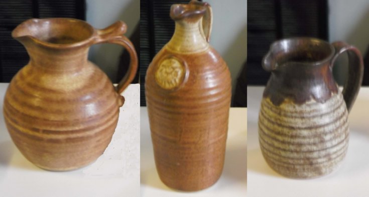 Dornoch Pottery jugs