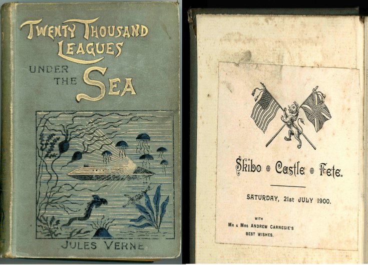 Skibo Castle Fete book inscription