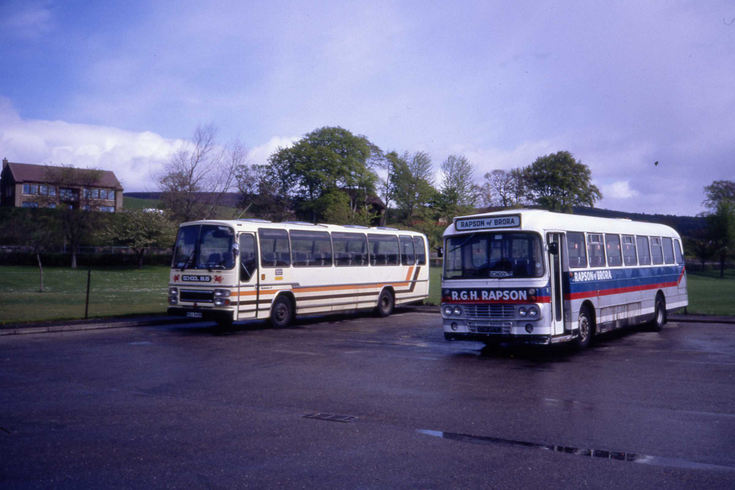 R G H Rapson coaches at Golspie High School