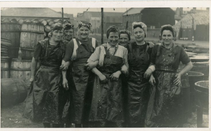 Group photograoh of 'Herring Harvesters'