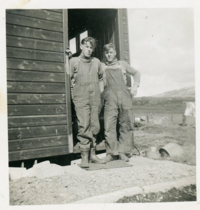 Two young men of the 'Herring Harvesters'