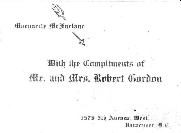 Compliments card