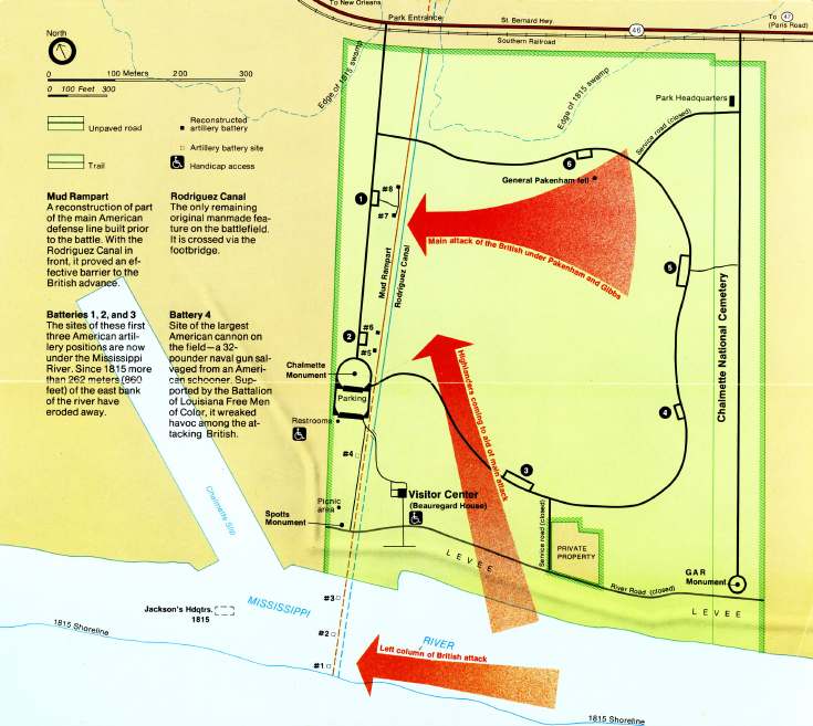 New Orleans battlefield
