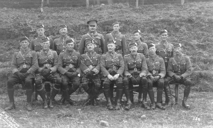 Officers' Mess group photograph