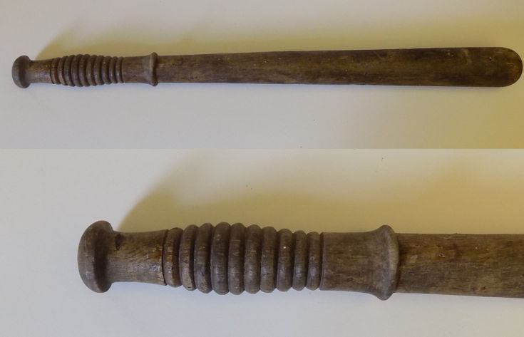 Policeman's wooden truncheon