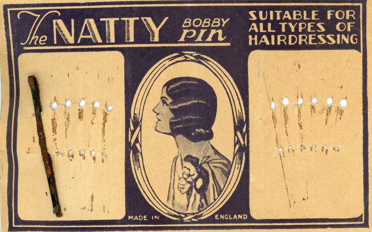 Bobby pin card