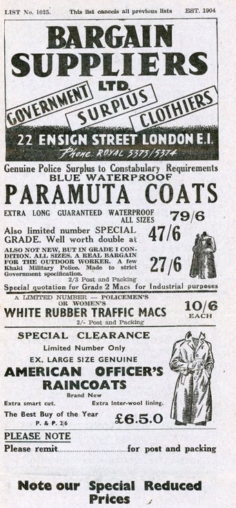 Bargain Suppliers Ltd Clothing Catalogue