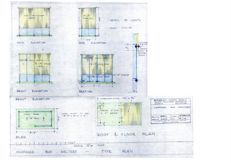 Sutherland Council Proposed Bus Shelters plan