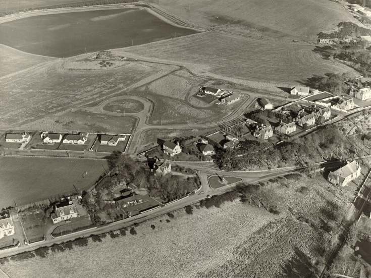 Aerial view of Dornoch