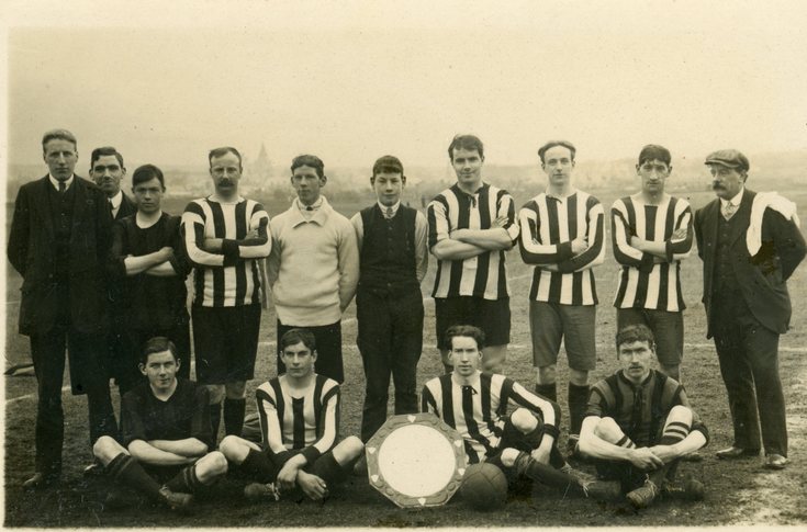 Dornoch Football Team photograph
