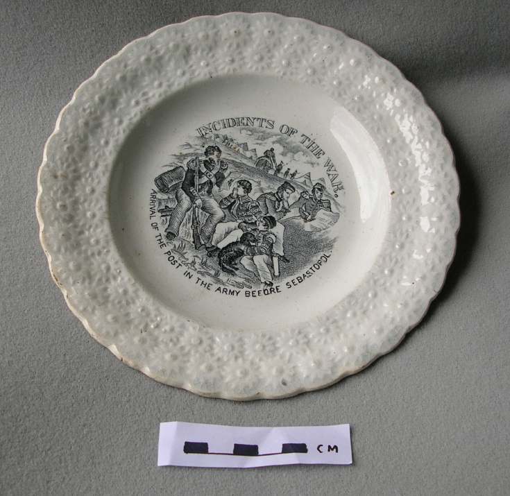 Commemoration plate of the Crimean war
