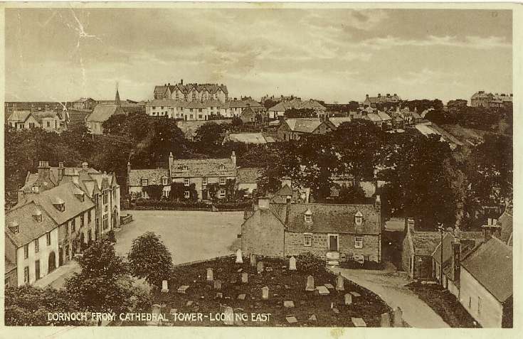 Dornoch from the cathedral tower