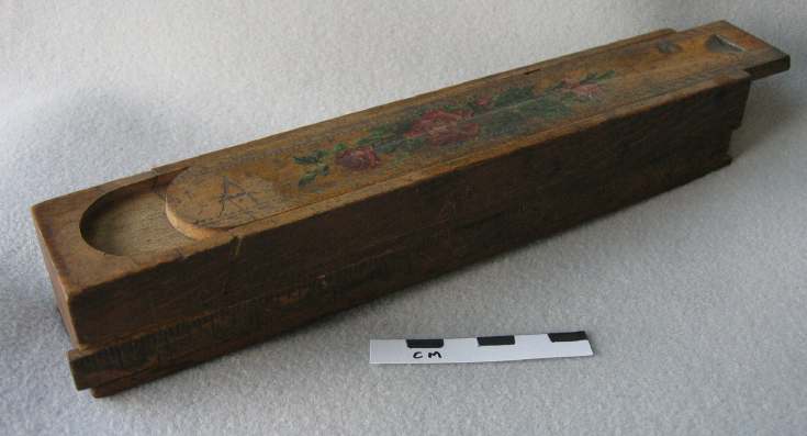 Box containing watchmaker's tools