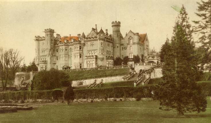 Skibo Castle viewed from garden