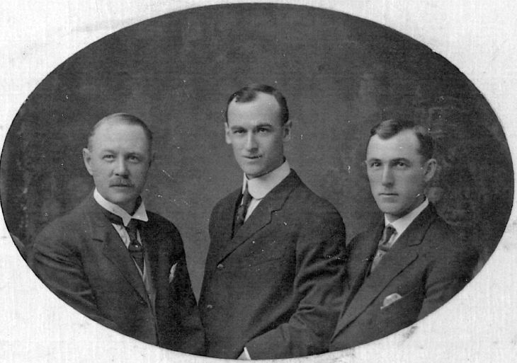Donald Ross photos - Donald, Aeneas and Alex Ross