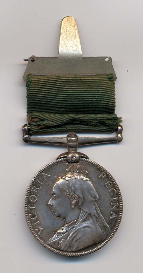 Long service medal - Robert Mackay 1895