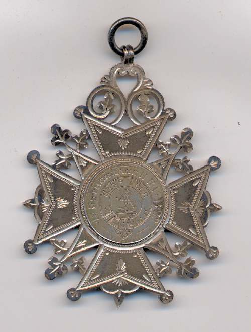 Sutherland Highland Rifle Volunteers shooting medal - Robert Mackay 1899