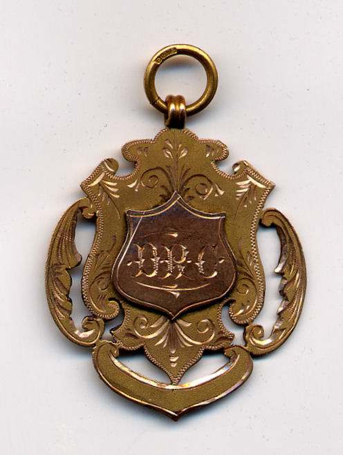 Dunrobin Rifle Club medal - Robert Mackay 1910