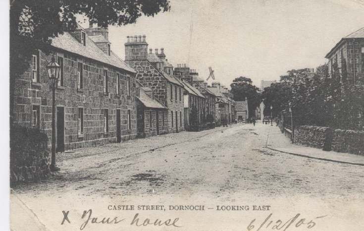 Castle Street Dornoch looking East