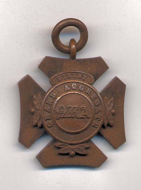 Grand Aggregate Bisley medal - Robert Mackay 1896
