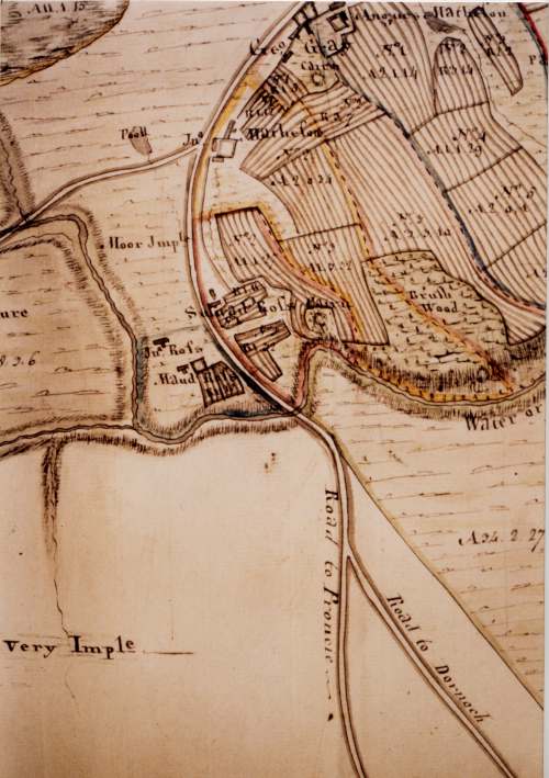 Part of Skelbo area estate map