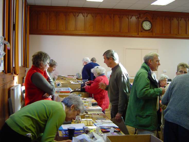 Book Stall at Dornoch Heritage Society Coffee Morning