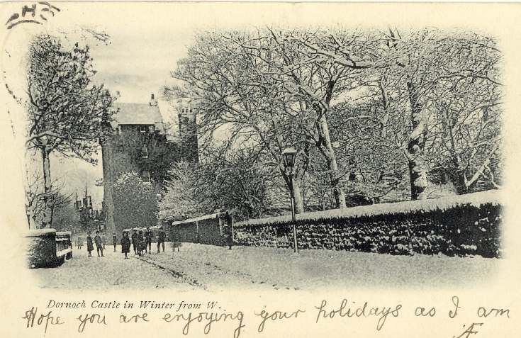 The Castle Dornoch in Winter