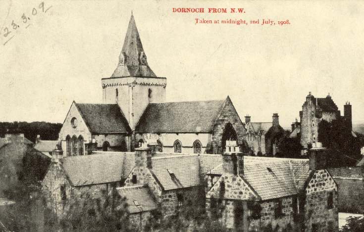 Dornoch Cathedral at midnight