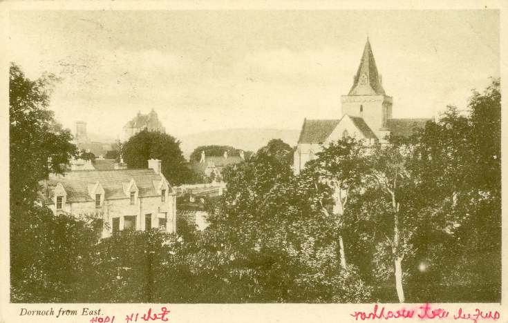 Dornoch from the east