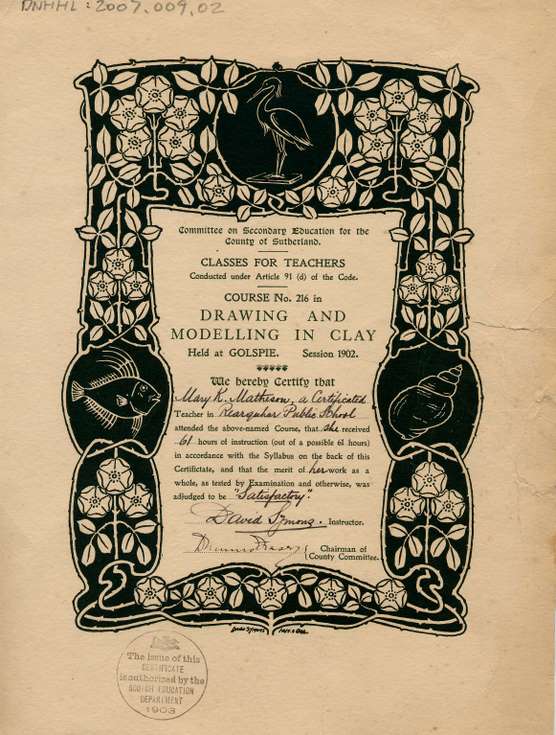 Education Certificate