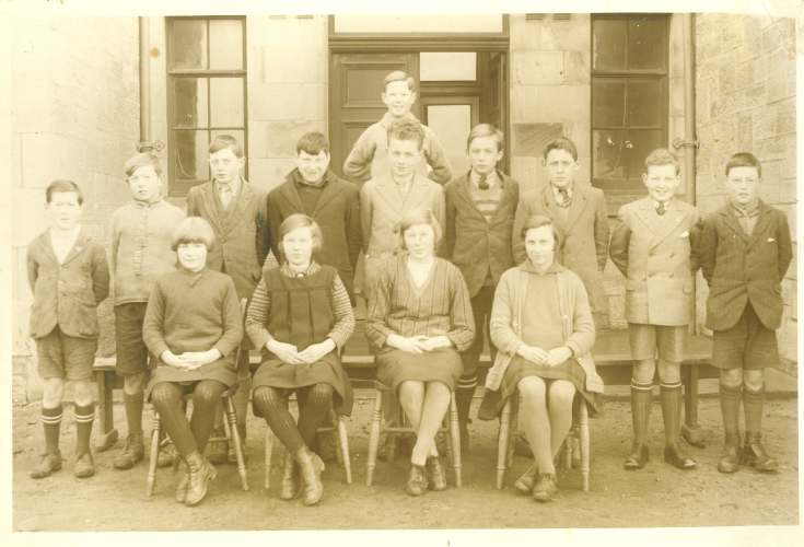 Dornoch Academy School photograph around 1930