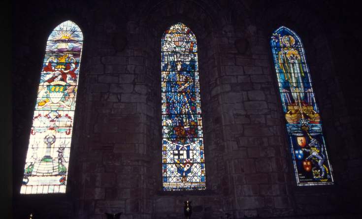 Dornoch Cathedral Stained glass windows