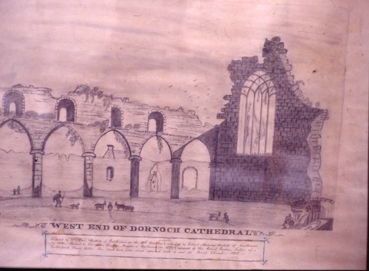 Dornoch Cathedral early print