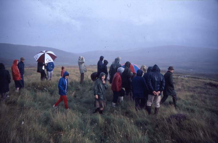 Dornoch Heritage Society outing 1987