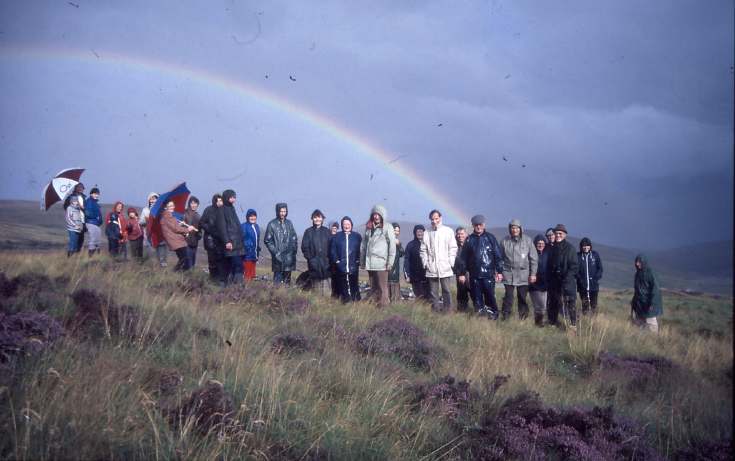 Dornoch Heritage Society outing 1987