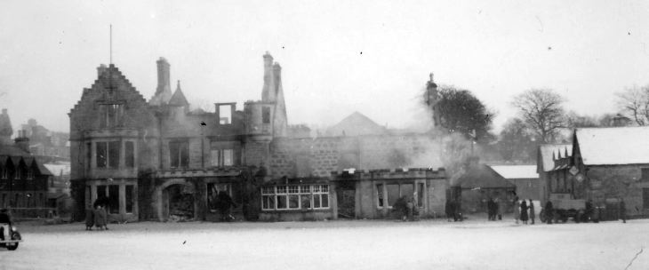 Ruins of Sutherland Arms Hotel