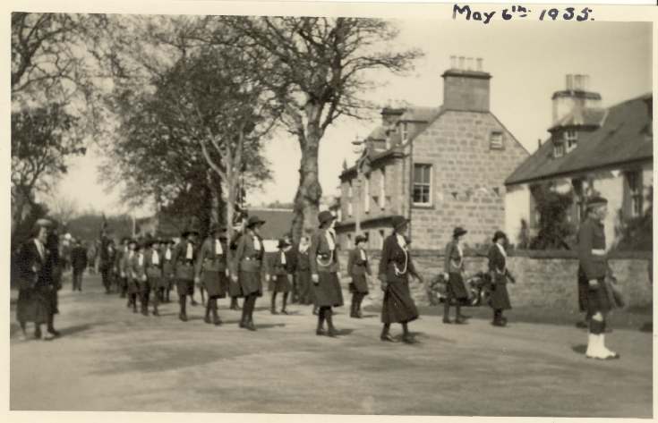 Girl guide parade 1935