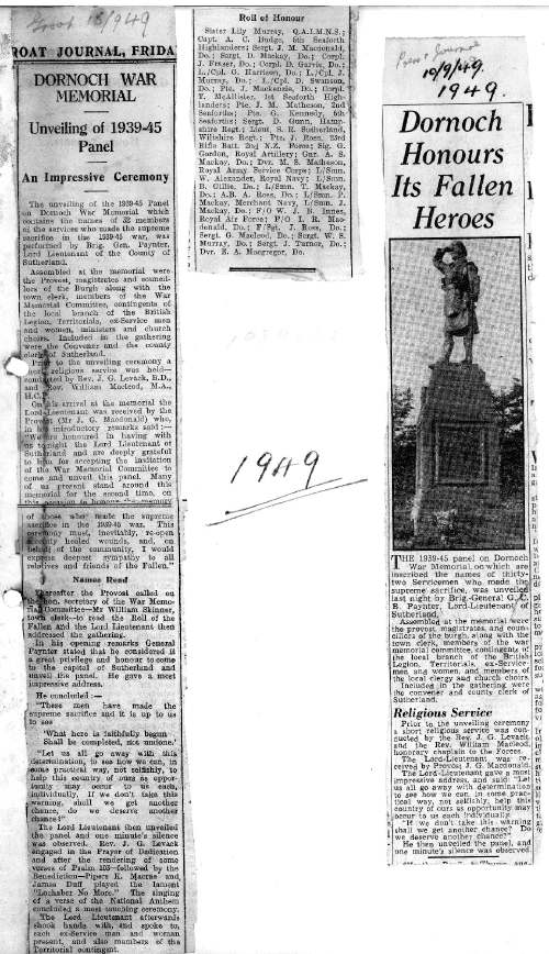 British Legion Correspondence