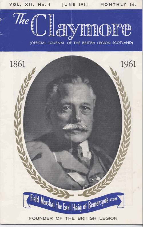 The Claymore - Official Journal of the British Legion Scotland