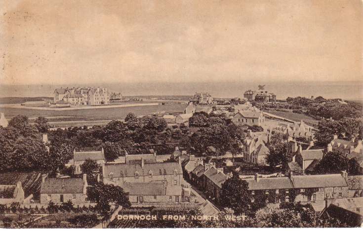 Dornoch from the north-west