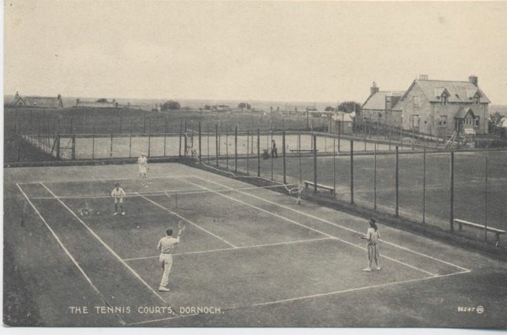 Tennis Courts near Golf Club