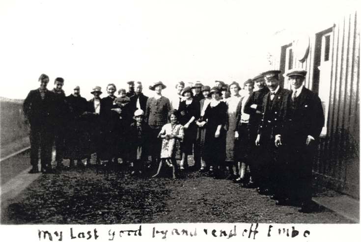 Group at Embo Station